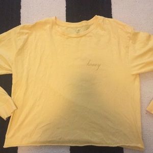 Never worn rare brandy Melville honey sweatshirt